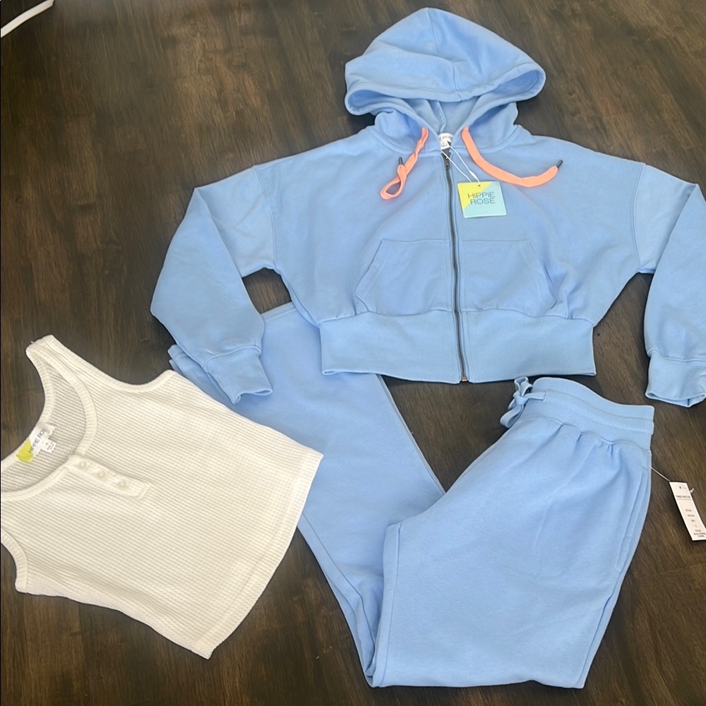 HIPPIE ROSE JOGGER SET - Picture 7 of 7